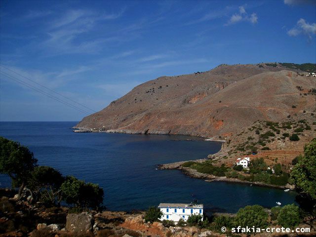 Photo report of a walk around Loutro, Sfakia, Crete, September 2008